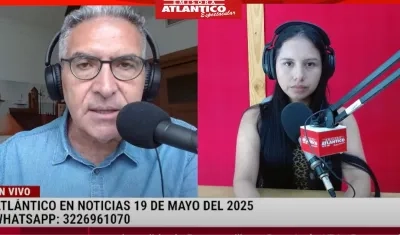 Transmisión de Atlántico en Noticias.