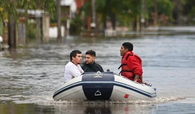 Inundaciones en la provincia de Buenos Aires.