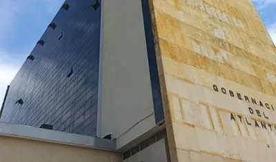 Fachada de Gobernación del Atlántico.