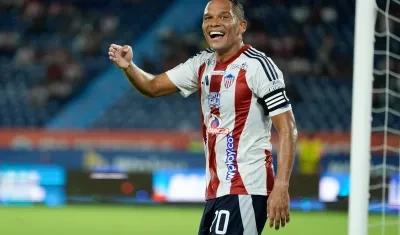 Carlos Bacca acumula 132 goles con la camiseta del Junior. 