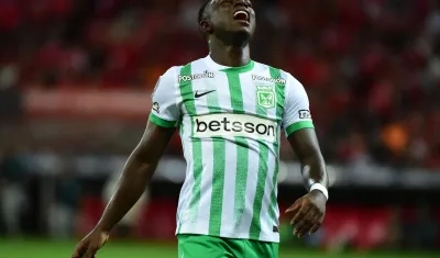 Marino Hinestroza será la principal novedad en la formación del Atlético Nacional.