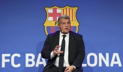 Joan Laporta, presidente del Barcelona. 