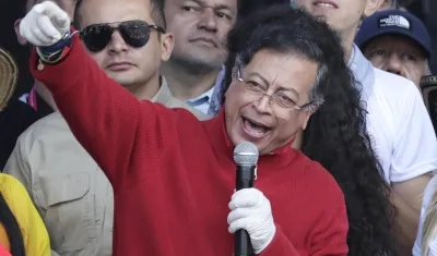 Gustavo Petro, presidente de Colombia.