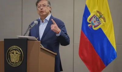 Gustavo Petro, presidente de la República.