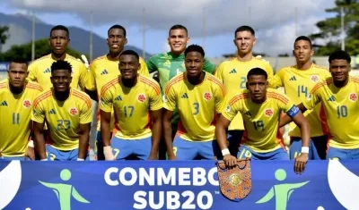 Selección Colombia Sub 20.