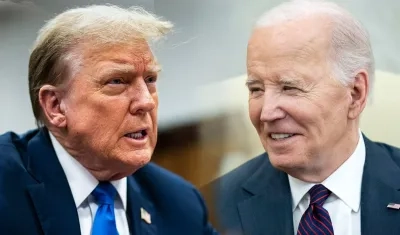 Donald Trump y Joe Biden.