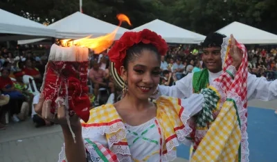 La danza hace parte de los talleres.