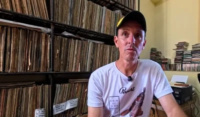 Rafael Valdivia, cantante del Conjunto Chapottín y sus Estrellas.