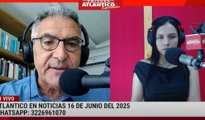 Transmisión de Atlántico en Noticias.