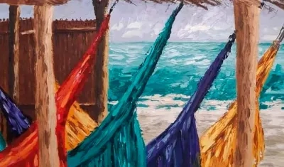 Algunos cuadros que estarán en la exposición.