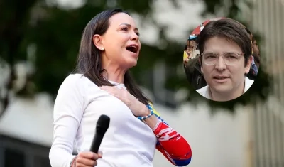 María Corina Machado se solidarizó con la situación que vive el precandidato presidencial. 
