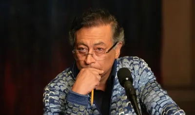 El Presidente Gustavo Petro.
