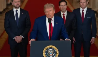 El Presidente de Estados Unidos, Donald Trump. 