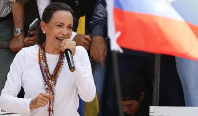 María Corina Machado, líder opositora venezolana.