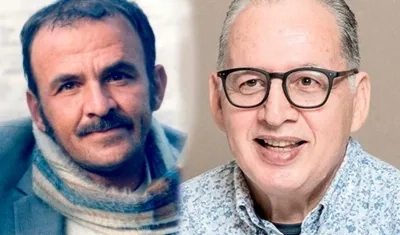 Raúl Gómez Jattin y Heriberto Fiorillo. 