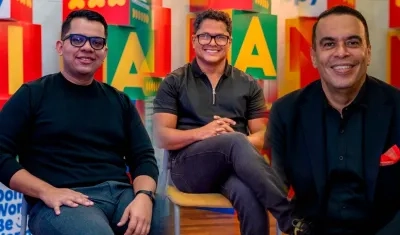Carlos Ariza, Robert Barraza y Luis Carlos Quiñones. 
