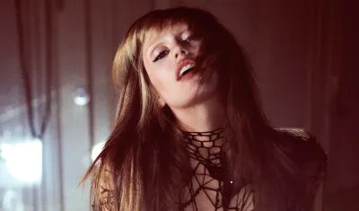 Miley Cyrus durante el el Festival de Tribeca. 