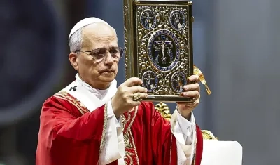 León XIV presidió una misa solemne de los Apóstoles Pedro y Pablo.