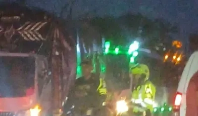 Accidente de tránsito en Baranoa. 