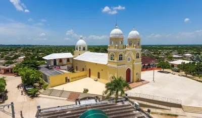 Imagen aérea del municipio de Manatí.
