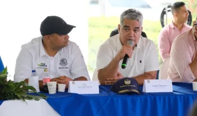 Darwin Rosales, alcalde de Sabanagrande. 