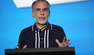 Armando Benedetti en la Convención Bancaria