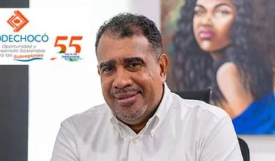 Arnold Rincón, director de la Corporación Autónoma Regional del Chocó