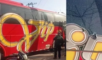 Doble crimen dentro de bus intermunicipal. 