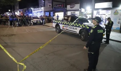 Zona donde ocurrieron los hechos.