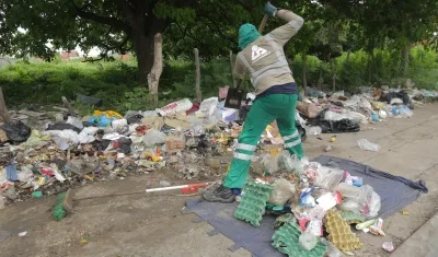 Crisis en la recolección de basuras en Malambo.