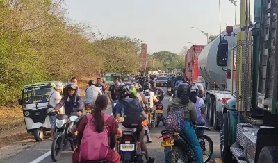 Imagen de referencia de bloqueo de vía.