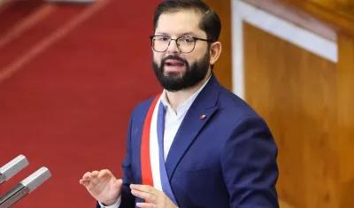Gabriel Boric, presidente de Chile.