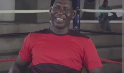 El boxeador Manuel Francisco Salas Rivas, conocido como “El playboy”.