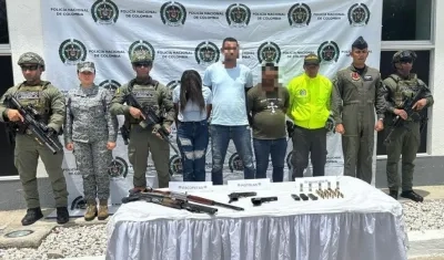 Capturados en Magdalena. 