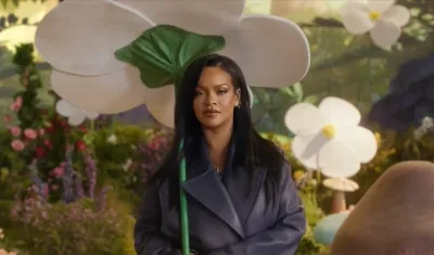 La cantante Rihanna. 