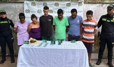 Capturados en Baranoa. 