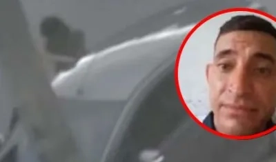 Carlos Eduardo Mora González / Carro en el que se movilizaba. 