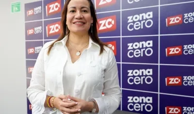 La precandidata presidencial Carolina Corcho.