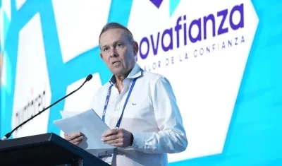 Efraín Cepeda, presidente del Senado de la República. 