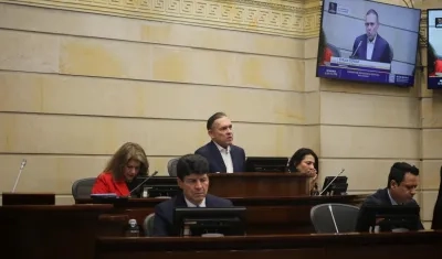 Efraín Cepeda, presidente del Senado.