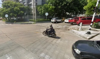 Carrera 52 con calle 85.