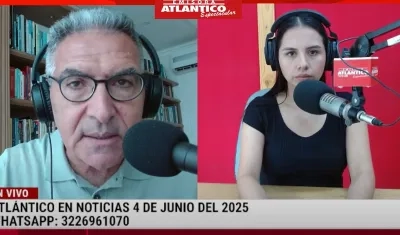 Transmisión de Atlántico en Noticias.