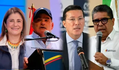 Defensora, Procurador, Registrador y Contralor.