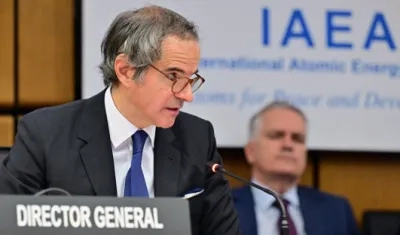 Director General del OIEA, Rafael Mariano Grossi.