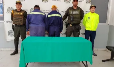 Dos capturados por contaminación en la ciénaga de Mallorquín