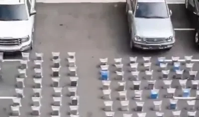 Droga incautada en aguas de República Dominicana.