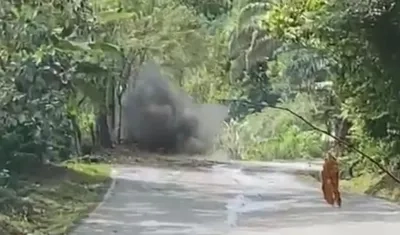 Zona de los ataques.