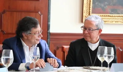 El Cardenal Primado con el Presidente de la República