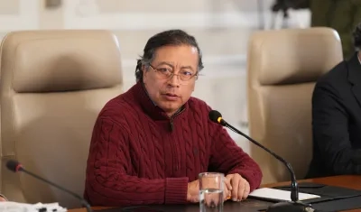 El Presidente Gustavo Petro.
