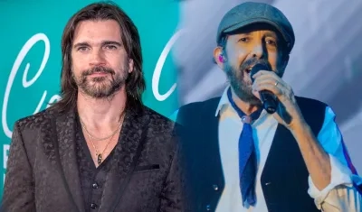 Juanes y Juan Luis Guerra.